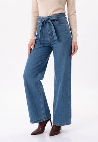 Anna Field Loose fit Jeans in Blue: front