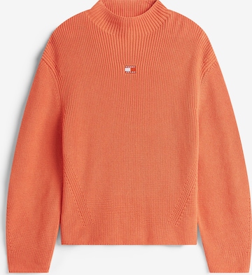 Pull-over Tommy Jeans en orange : devant