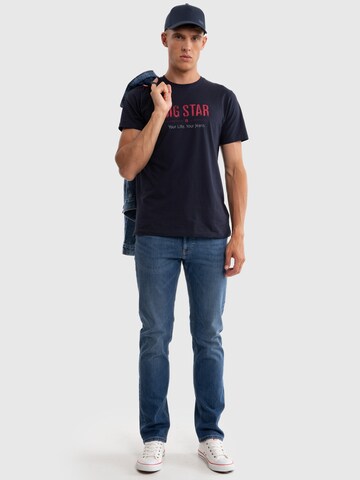 BIG STAR Shirt 'Bruno' in Blue