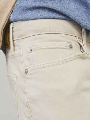 JACK & JONES regular Jeans i beige