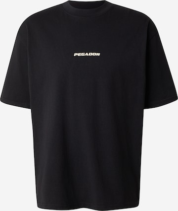 Tricou 'Colne' de la Pegador pe negru: față