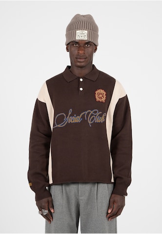 Pull-over 'Clubhouse' Prohibited en marron