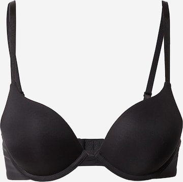 Lindex Push-up Bra 'Malva Theresia' in Black: front