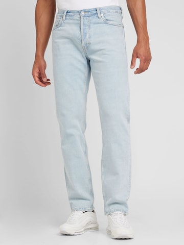 WEEKDAY Regular Jeans 'Klean' in Blauw: voorkant