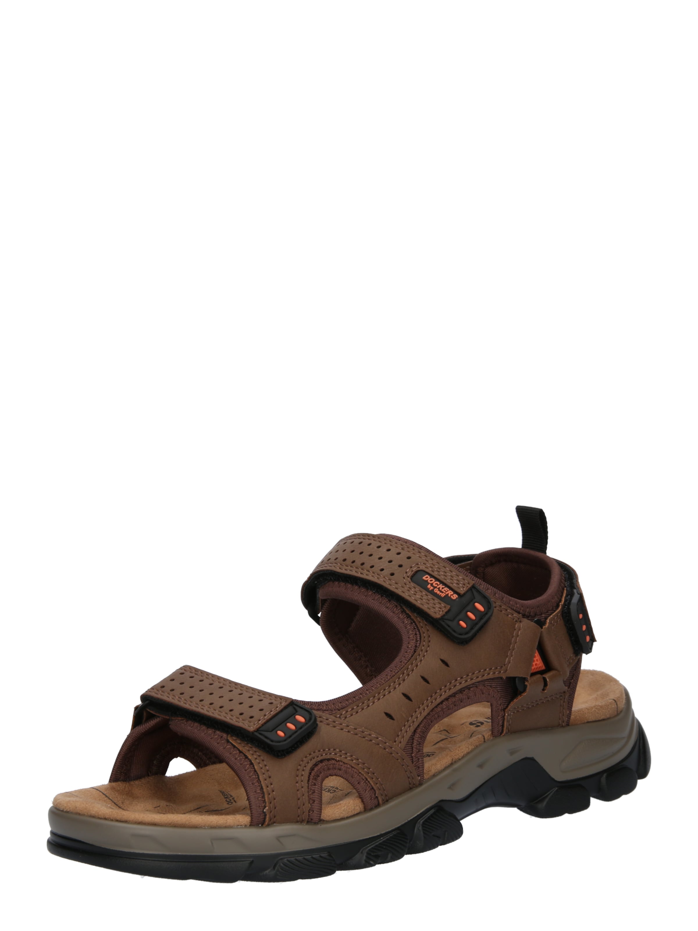 Sandalo di Dockers by Gerli in marrone: frontale