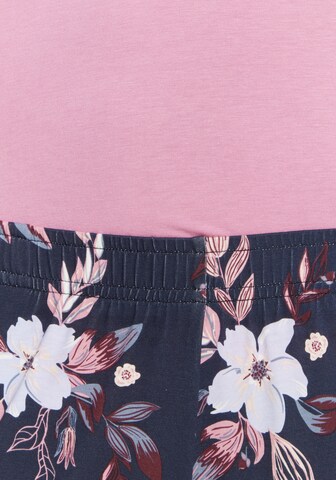 Pyjama LASCANA en rose : devant