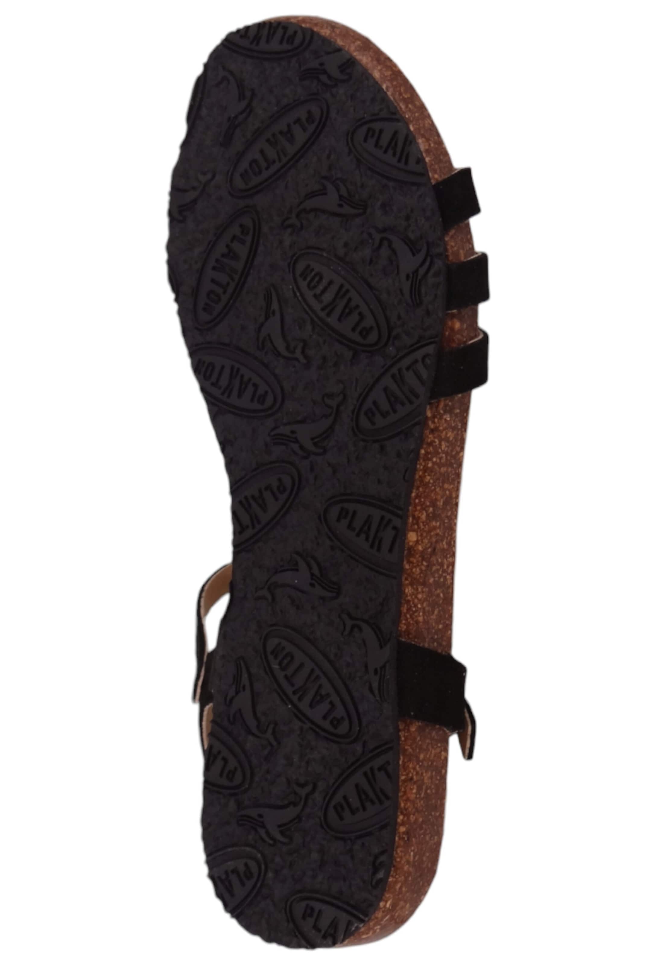 Sandales à lanières Plakton en noir