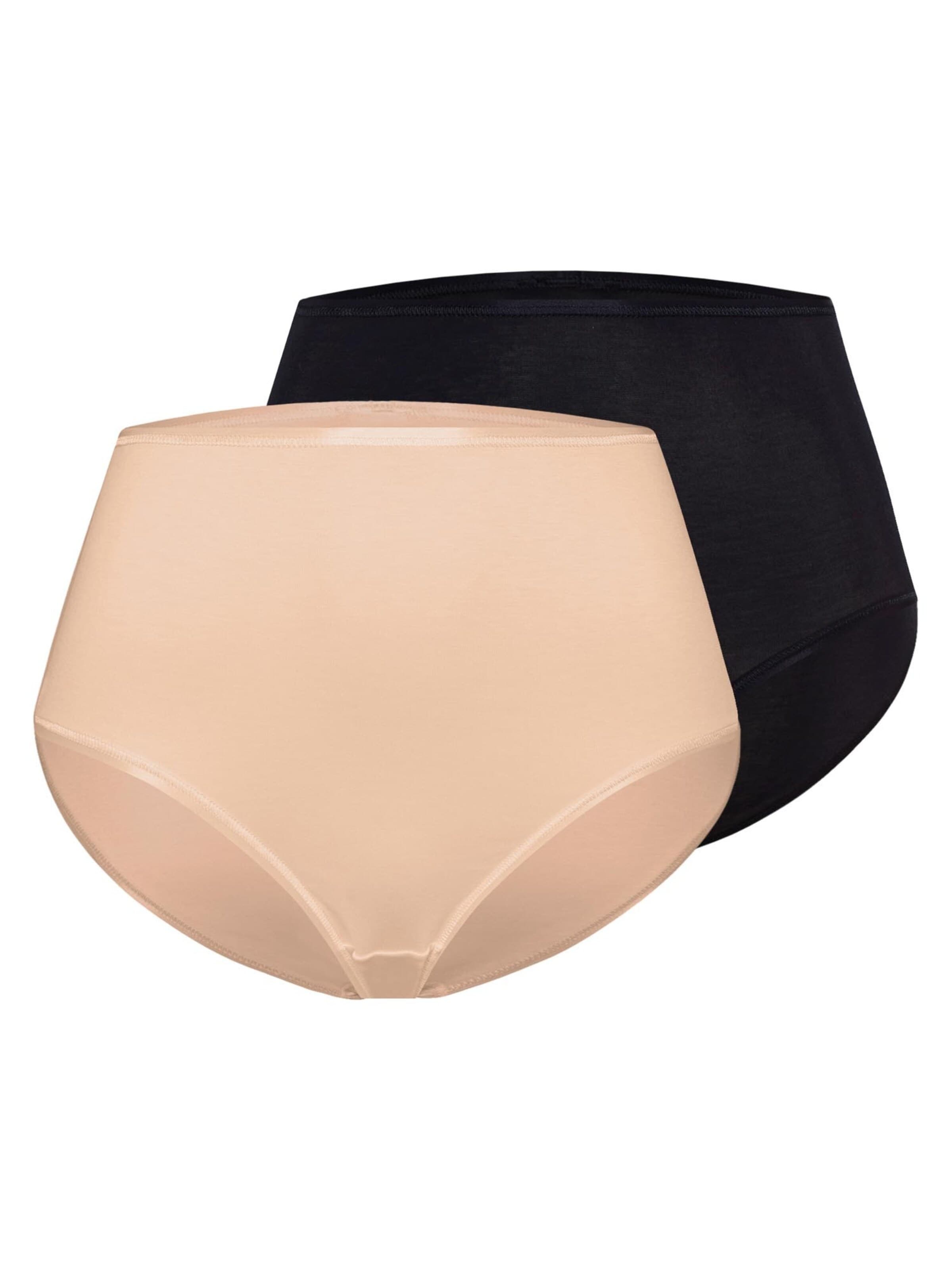 Hanro Slip 'Cotton Seamless'‌‌‌‌‌‌‌‌‌‌ in Braun: Vorderseite