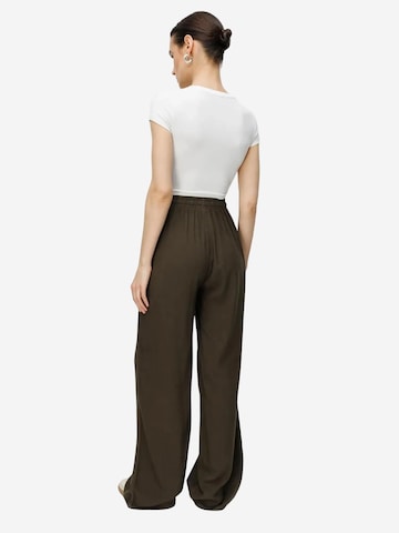 Wide Leg Pantalon MixRay en vert