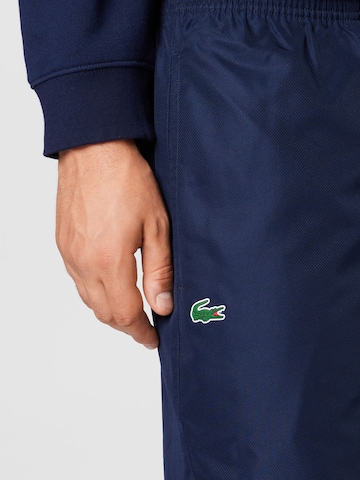 Lacoste Sport Tapered Sporthose in Blau