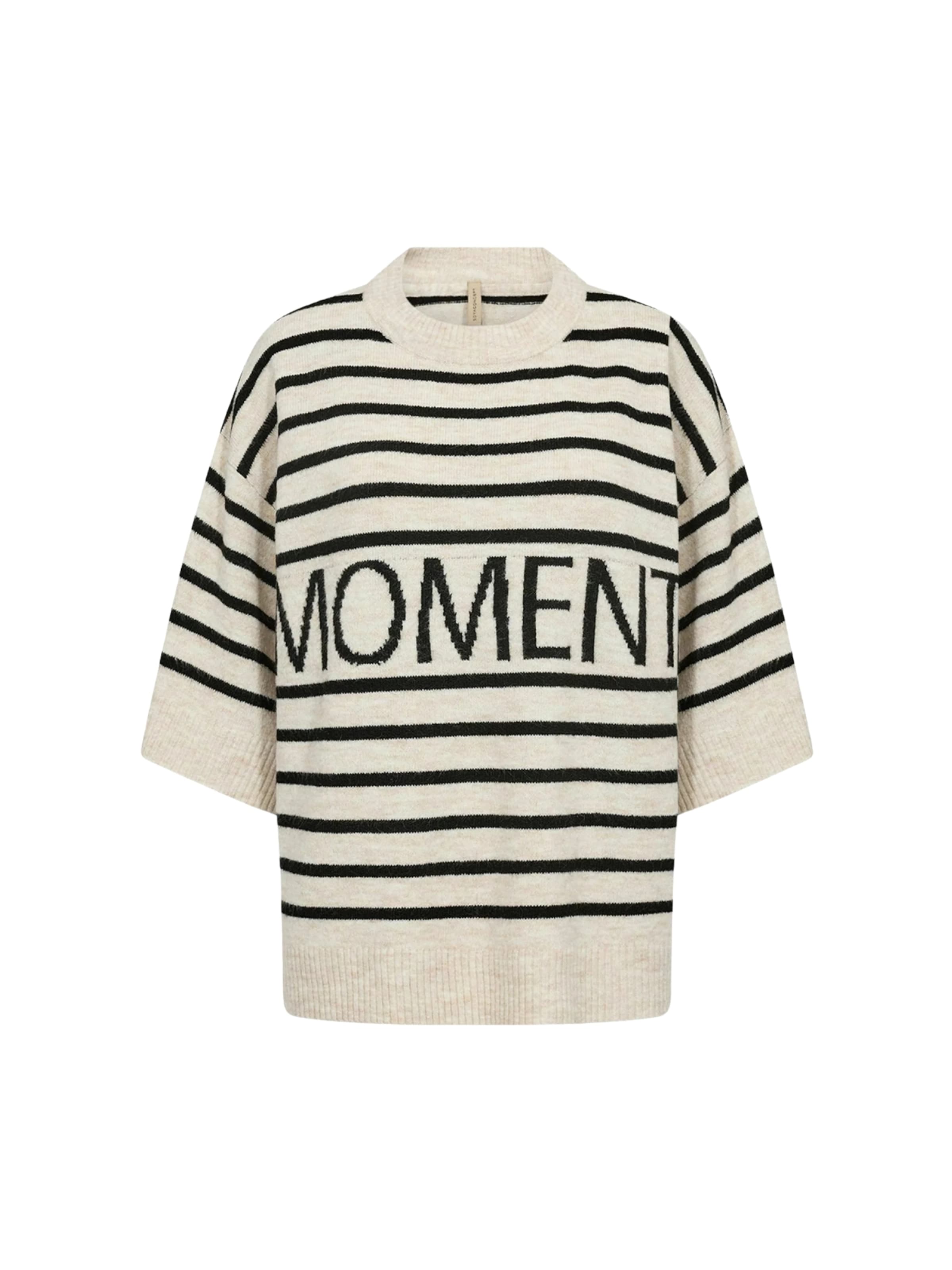 Soyaconcept Svetr ' SC-ORLEAN STRIPE 11 ' – bílá: přední strana