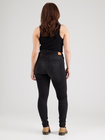 ONLY Carmakoma Skinny Jeans 'CARSHAPE' i sort