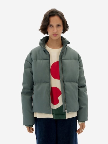 Geacă de iarnă 'Gemma' de la Thinking MU pe verde: față