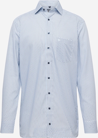 Coupe regular Chemise OLYMP en bleu : devant