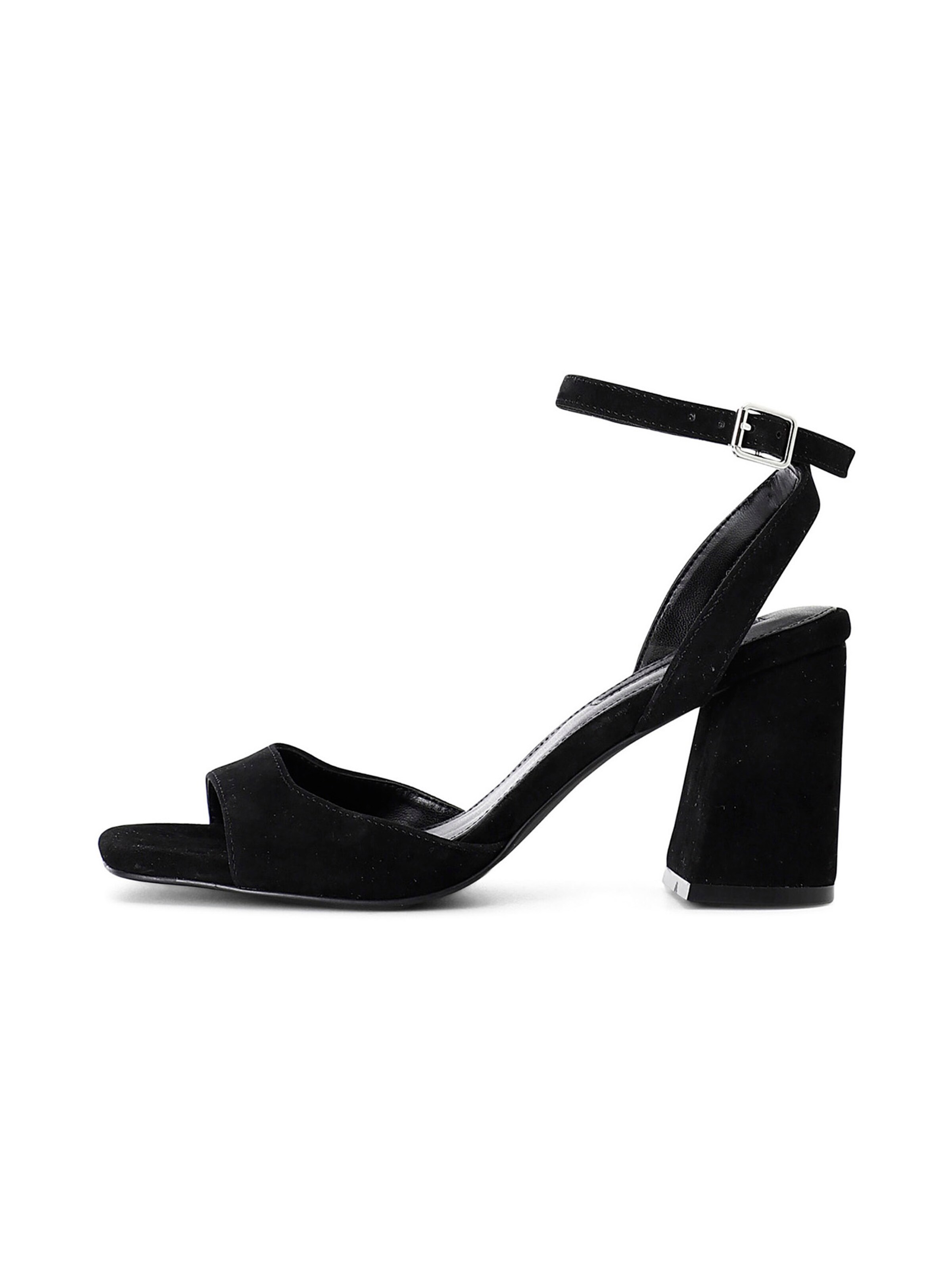 Sandalo di CAFè NOIR in nero: frontale