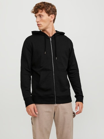 JACK & JONES Mikina – černá: přední strana