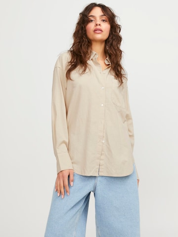 JJXX - Blusa 'Jamie' em cinzento: frente