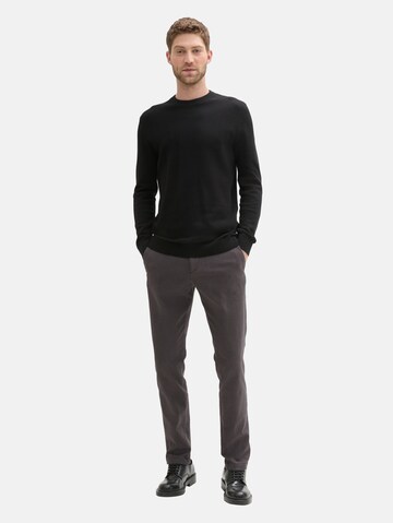 Slimfit Pantaloni chino 'Travis' di TOM TAILOR in grigio