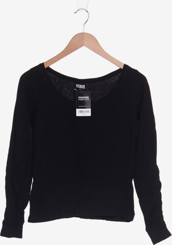 Urban Classics Langarmshirt M in Schwarz: predná strana