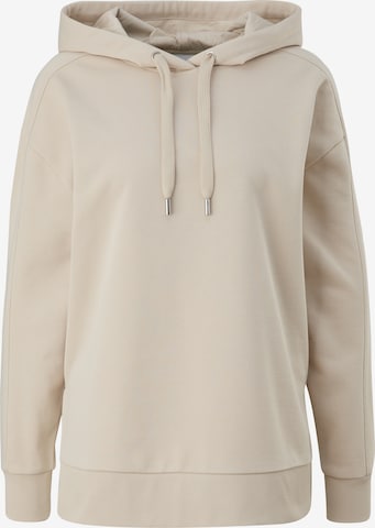 comma casual identity Sweatshirt i beige: framsida