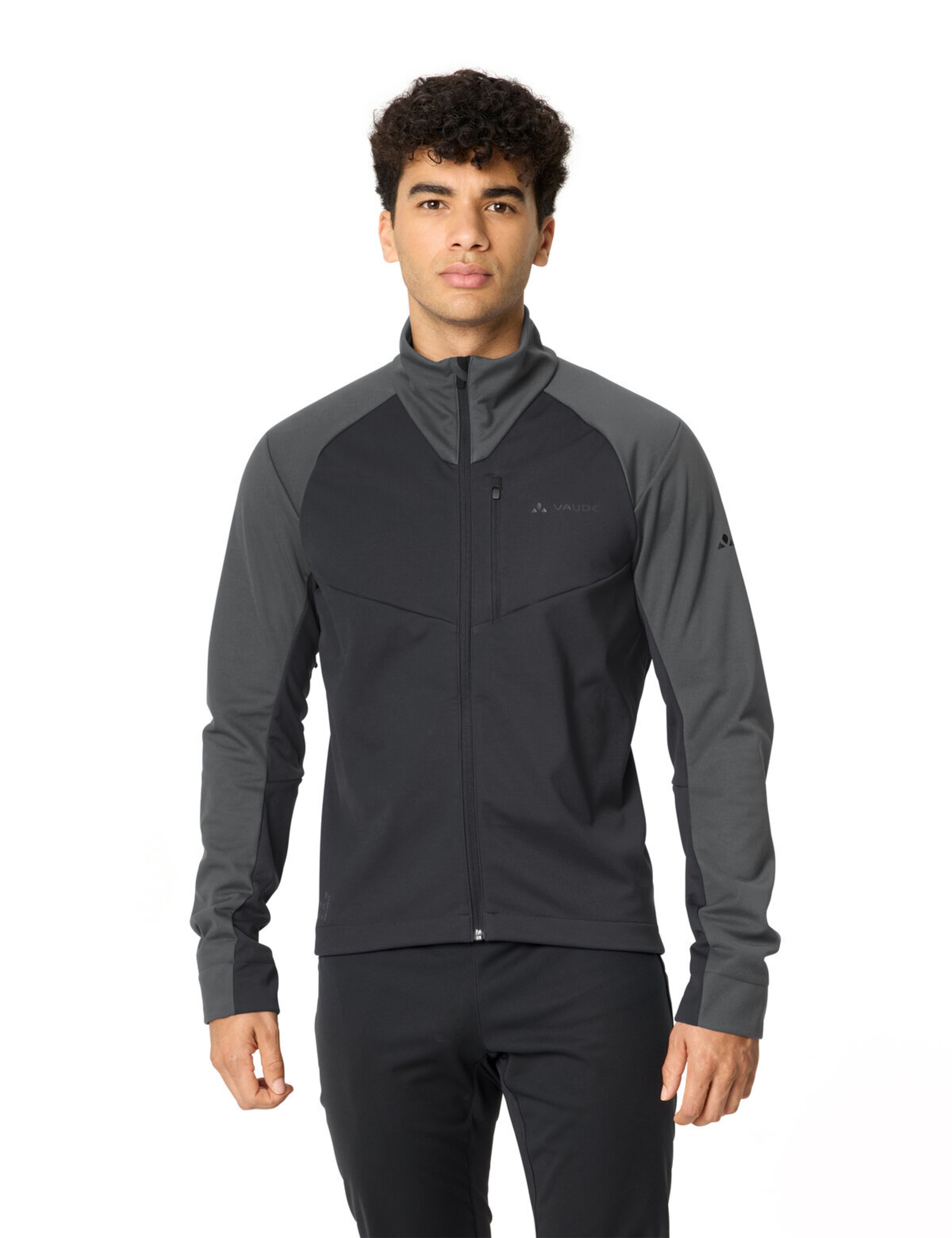 VAUDE Sports jacket 'Posta VII ' in Grey: front