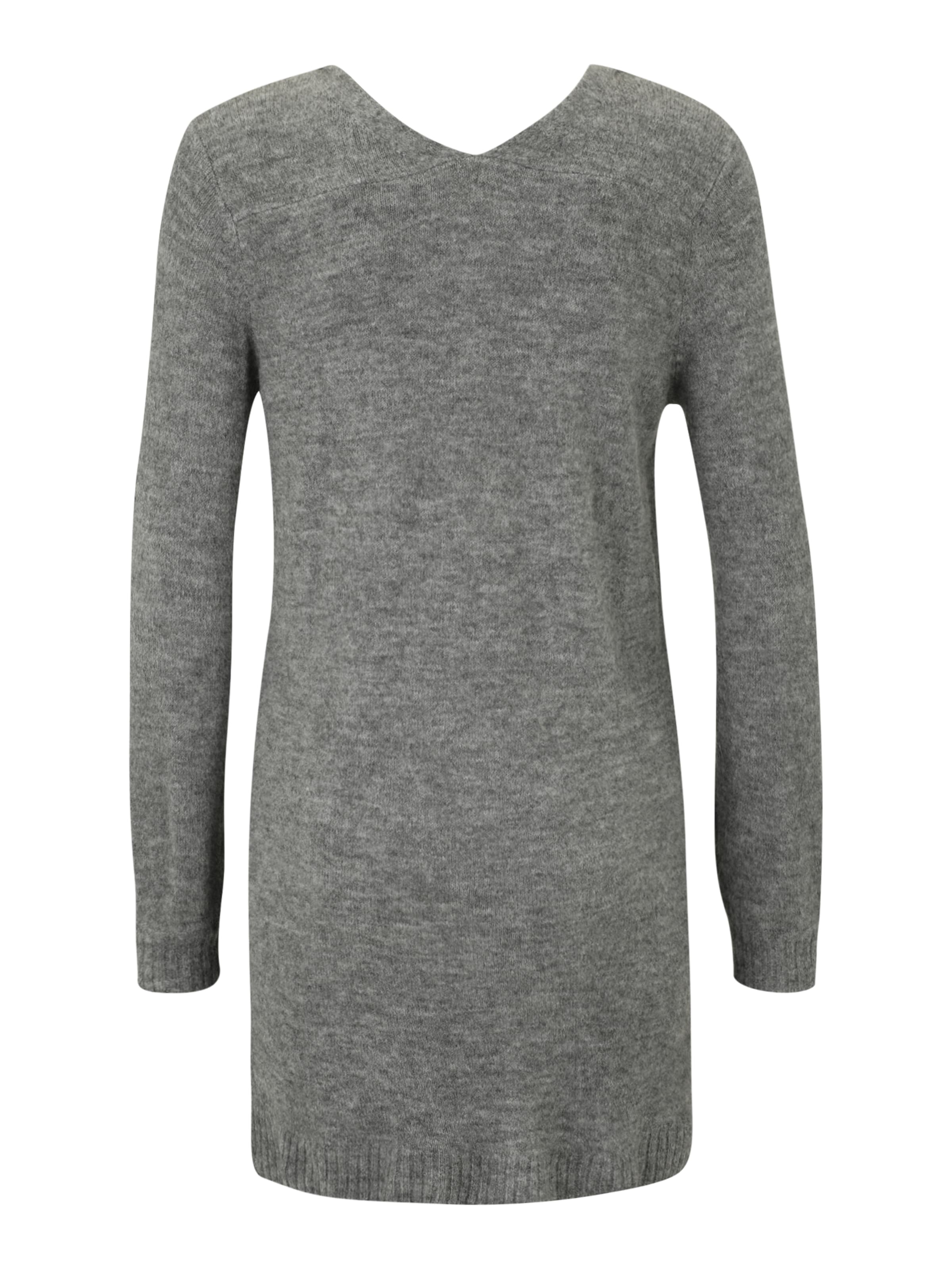 JDY Petite Knit dress 'JDYELANORA' in Grey