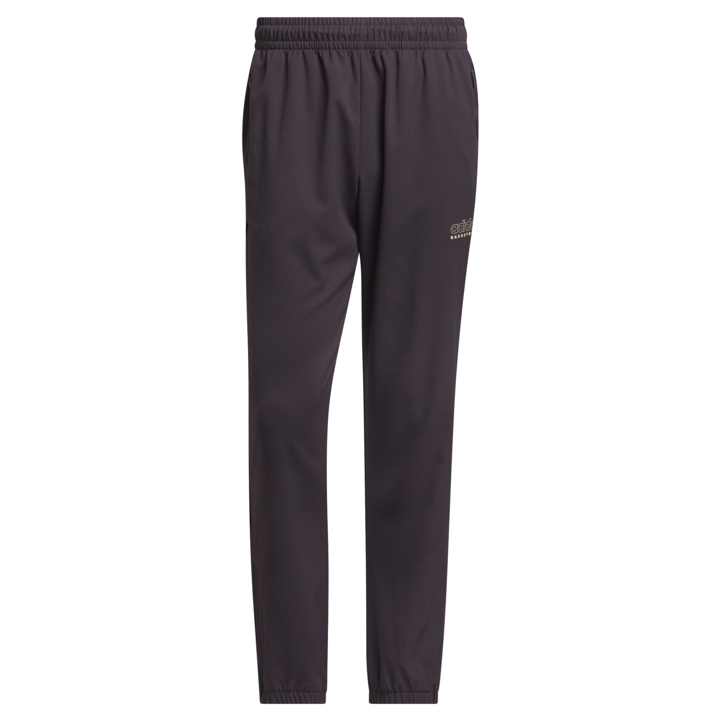 ADIDAS PERFORMANCE Tapered Sporthose in Schwarz: Vorderseite