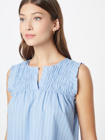 QS Blouse in Blauw