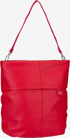 ZWEI Shoulder Bag 'Mademoiselle' in Red: front