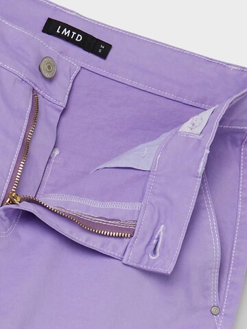 NAME IT Wide leg Trousers 'Hilse' in Purple