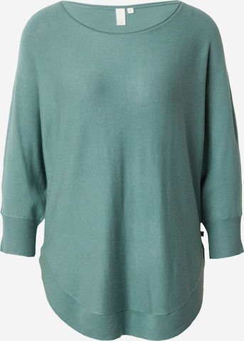 Pull-over QS en vert : devant