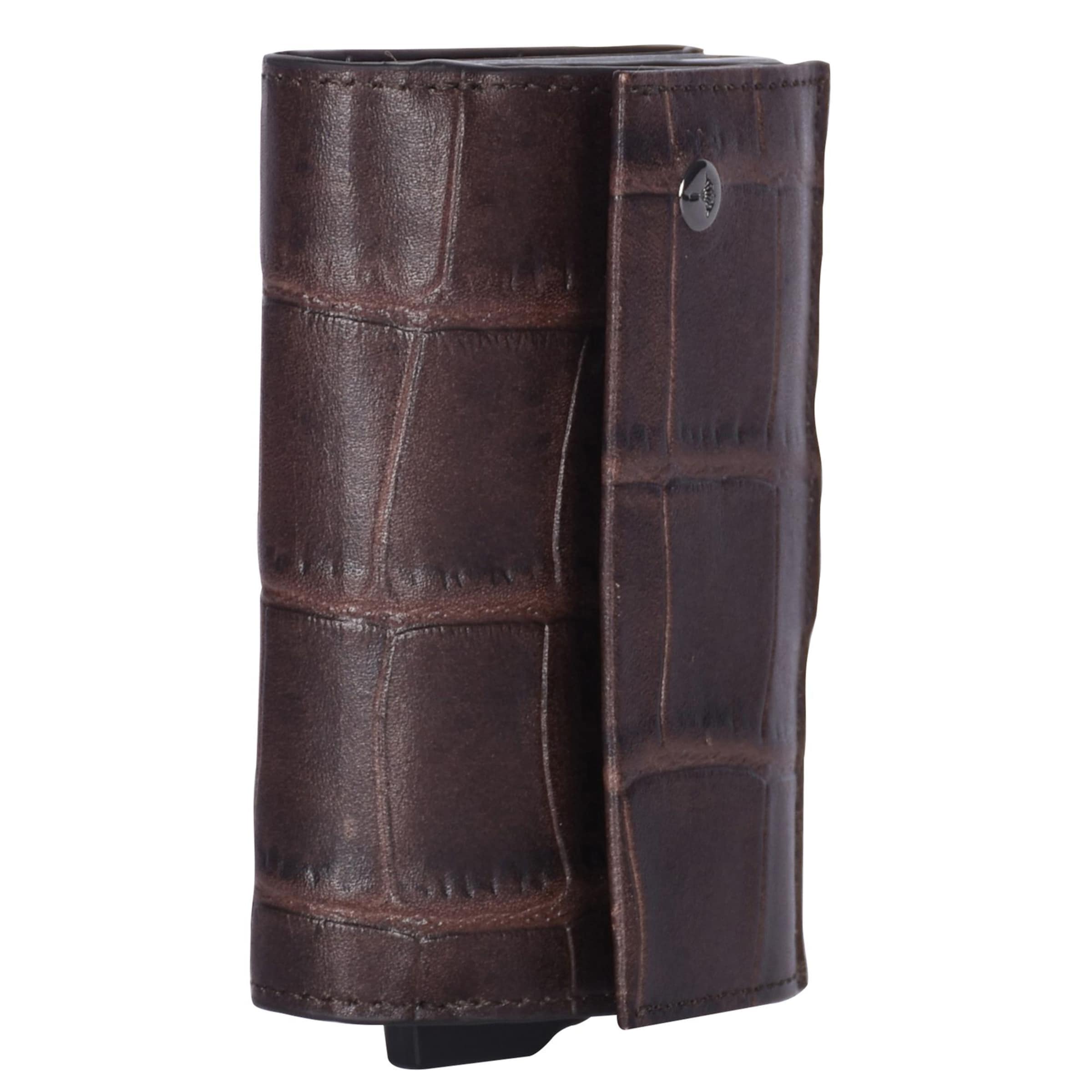 JOOP! Etui 'Fano C-Three E' in Braun