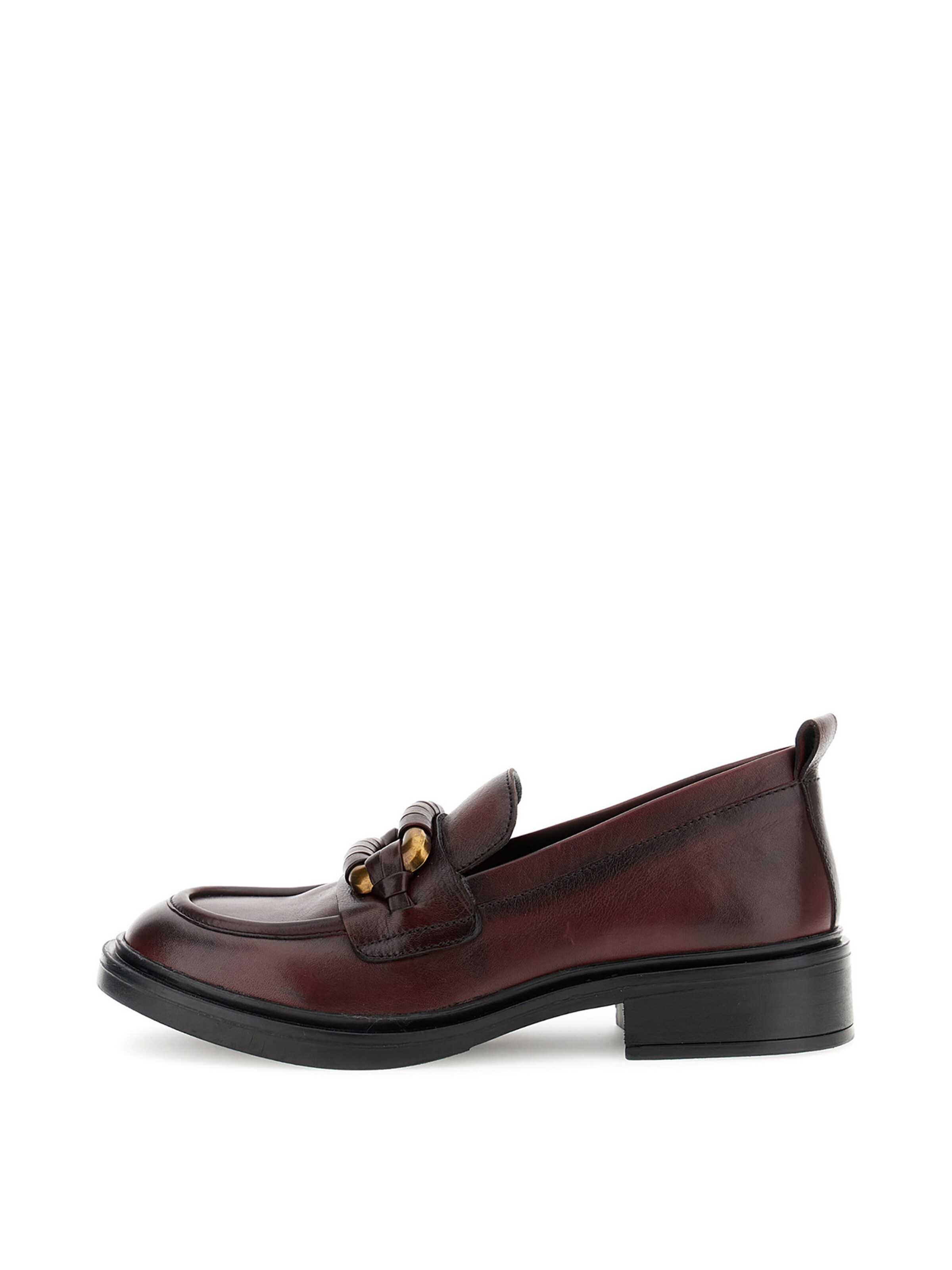 Mocassino di CAFè NOIR in marrone: frontale