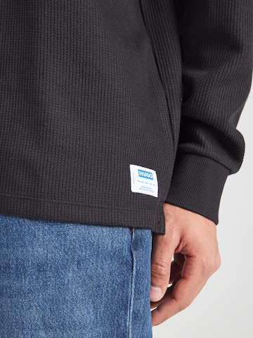 HUGO Sweatshirt 'Nuwolo' in Black