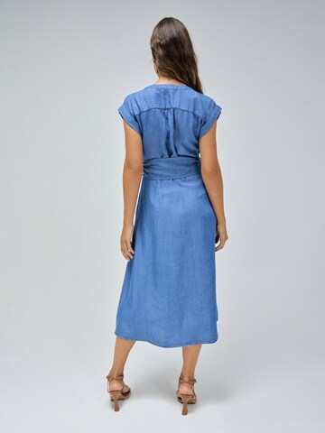 Salsa Jeans Jurk in Blauw