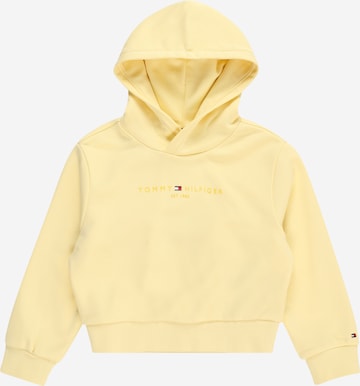 TOMMY HILFIGER - Sudadera en amarillo: frente