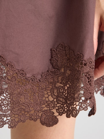 Gonna 'LANI' di TOPSHOP in marrone