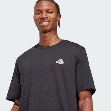T-Shirt fonctionnel 'MINI PIZZA' ADIDAS SPORTSWEAR en noir