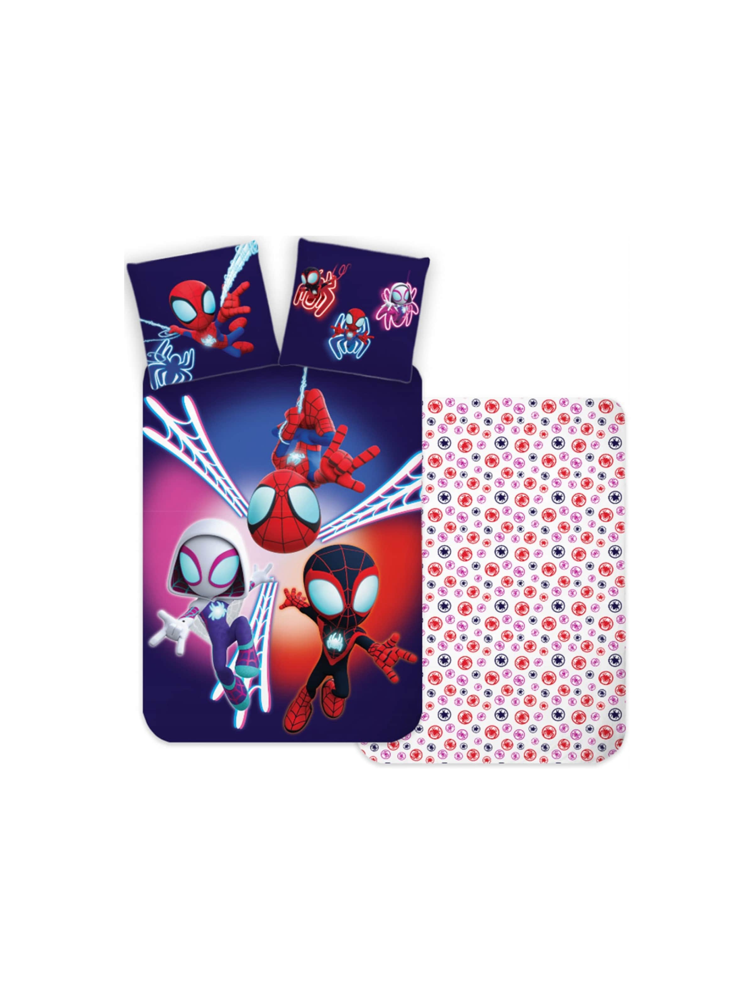 SPIDERMAN Duvet Cover 'Spiderman' in Mixed colors: front