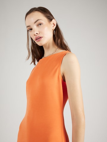 COMMA Kleid in Orange