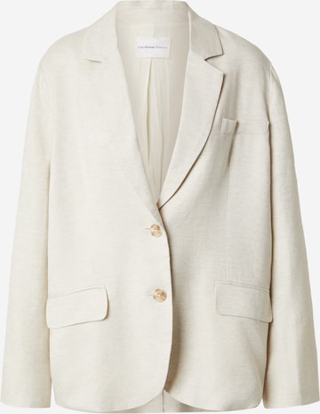 Blazer 'LINEN BLAZER' The Base Theory en beige : devant