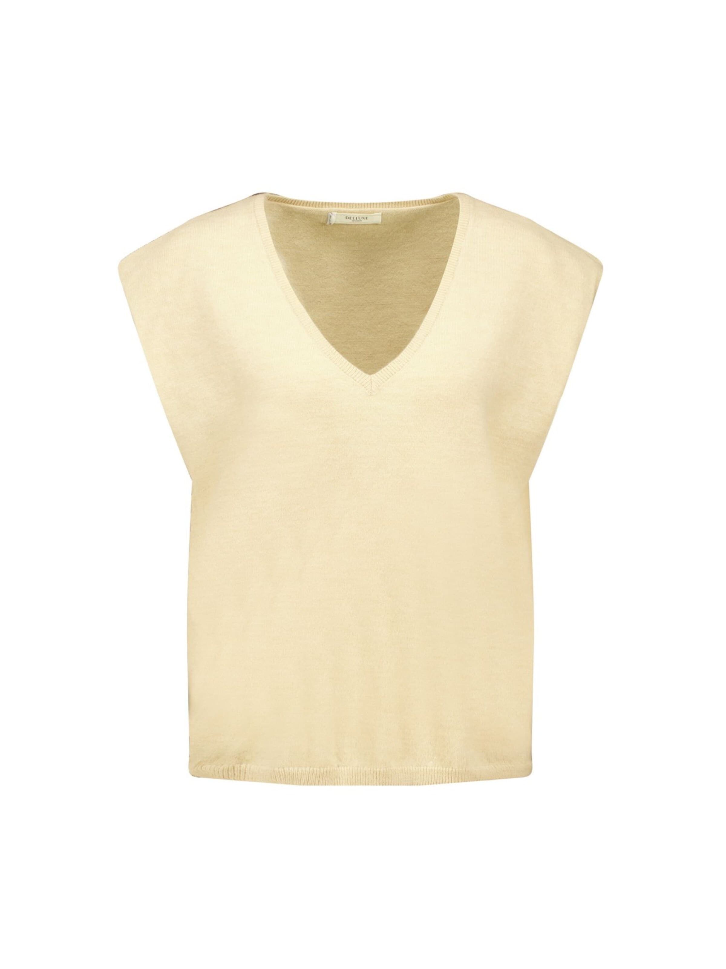 Pull-over Deeluxe en beige : devant