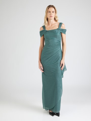 Vera Mont Evening Dress in Green: front