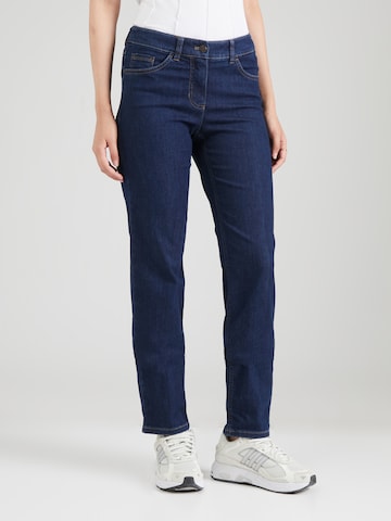 Coupe slim Jean 'Best4me' GERRY WEBER en bleu : devant