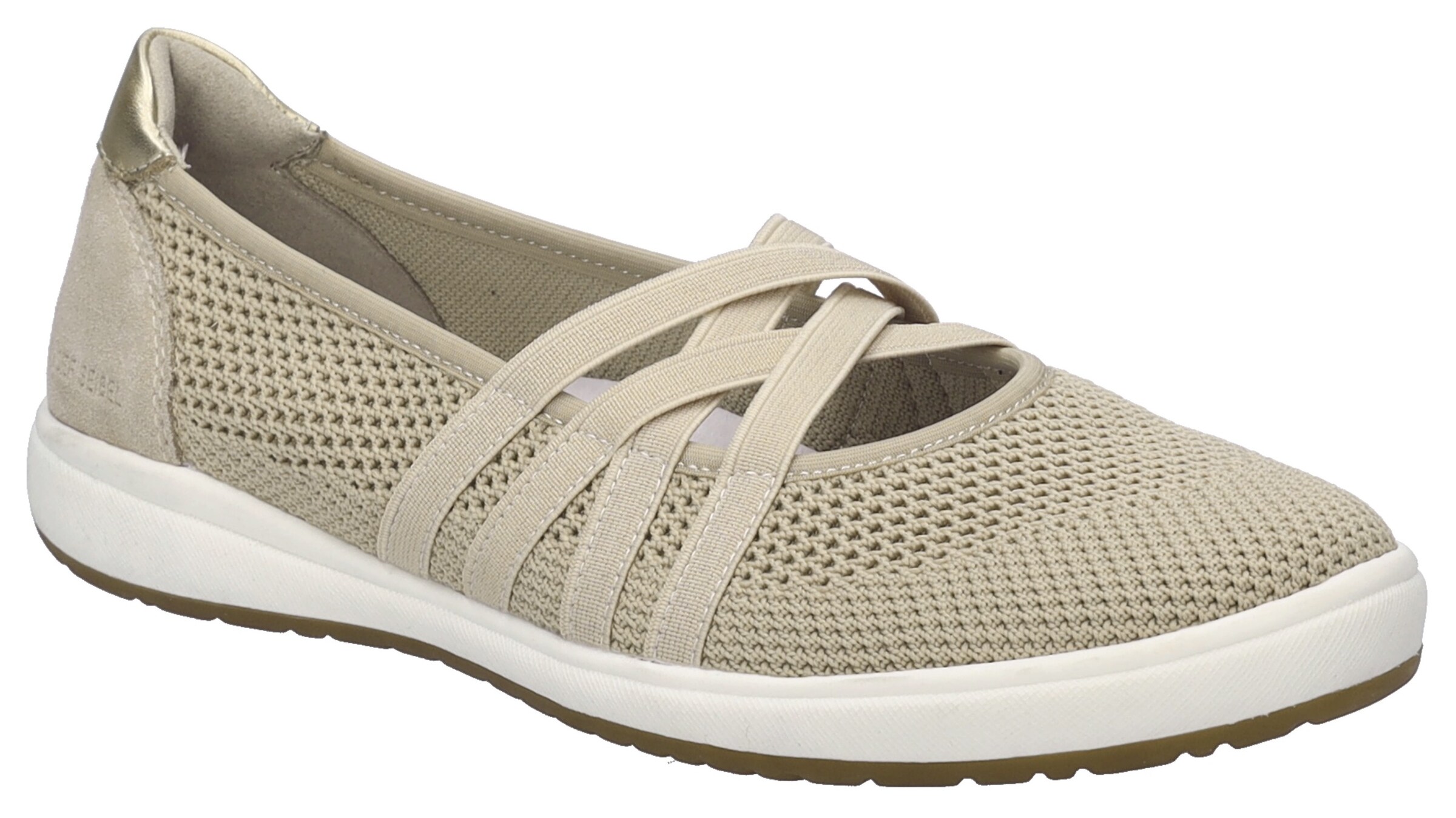 JOSEF SEIBEL Ballerina in Beige: Vorderseite