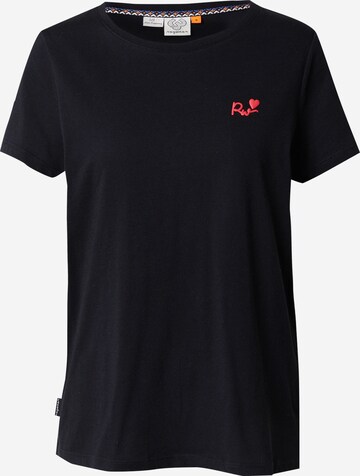 Ragwear - Camiseta 'ADORI LOVE' en negro: frente