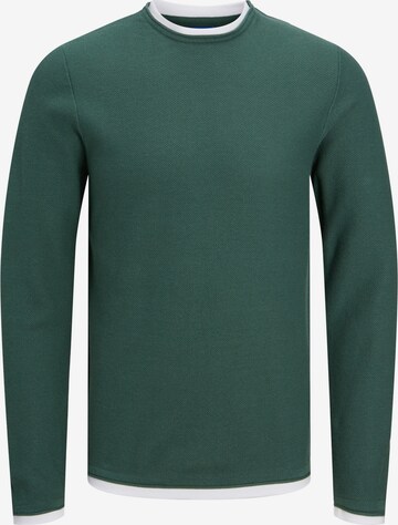 Jack & Jones Junior Sweater 'WINN' in Green: front