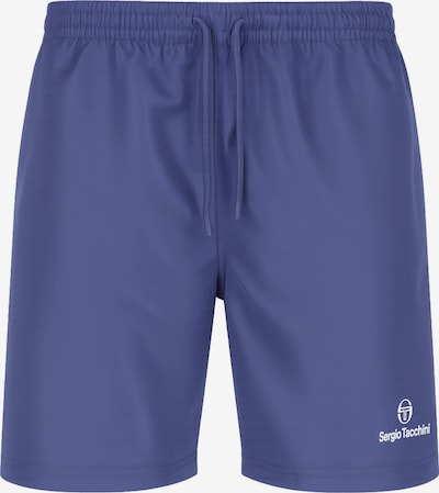 Sergio Tacchini Urheiluhousut 'Rob 024' koossa XL/extra long värissä indigonsininen / valkoinen, Tuotenäkymä