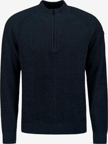 No Excess Sweater in Blue: front