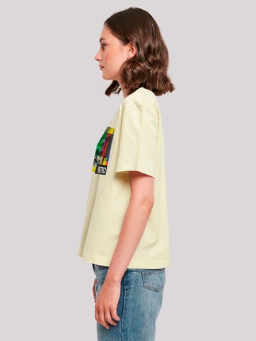 F4NT4STIC Shirt 'Heroes of Childhood Tao Tao Cassette' in Geel